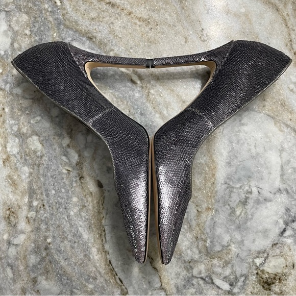 Sam Edelman Women's  Hazel Pointy Toe Metallic Sequin Pumps Shoes Size 8 - Picture 6 of 11